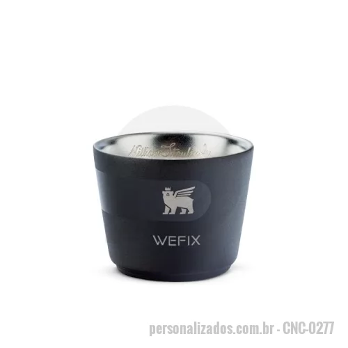 Caneca personalizada - Caneca Daybreak Demitasse Stanley Matte Black | 65ML Aço inoxidável 18/8, livre de BPA
