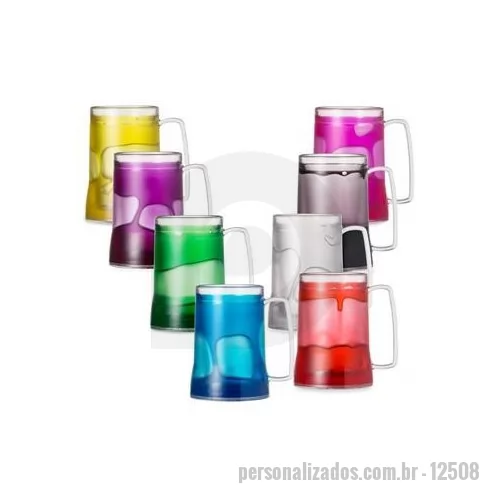 Caneca personalizada - Caneca gel personalizada é o brinde personalizado ideal para todas ocasiãoes, de festas à churrascos.