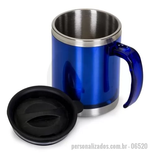 Caneca personalizada - Caneca acrílica 400ml - 11,6 x 12,6 cm