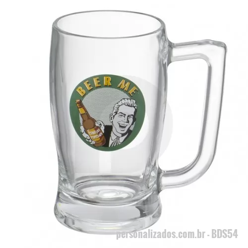 Caneca personalizada personalizada - Caneca Personalizada Chopp Taberna 340ml Vidro