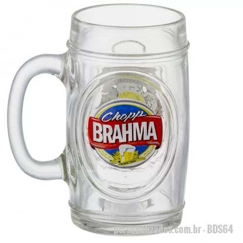 Caneca personalizada personalizada - Caneca Personalizada de Chopp Fritz 475ml Vidro