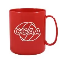 Capacidade de 400 ml. Caneca Redonda fabricado em Plástico Premium (PP) atóxico, cores vivas, acabamento impecável e resistente a microondas e máquina de lavar.