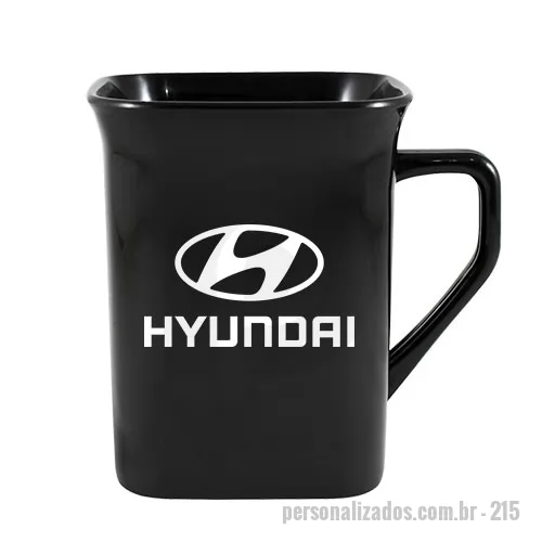 Caneca plástica personalizada - Caneca quadrada com capacidade 250ml. Caneca Quadrada com design exclusivo Grupo BB. Fabricado em Plástico Premium (PP) atóxico, cores vivas, acabamento impecável e resistente a microondas e máquina