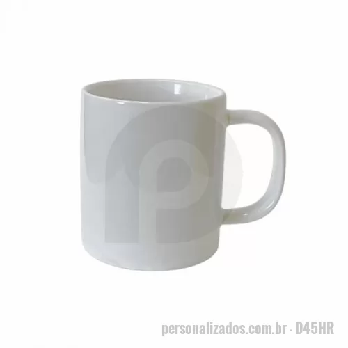 Caneca porcelana ou cerâmica ou vidro personalizada -  Caneca personalizada de porcelana. Personalize com sua arte, um logotipo ou uma impressão de sua escolha. Tamanho aproximado (Ø x A): 8,5 x 9,5 cm.