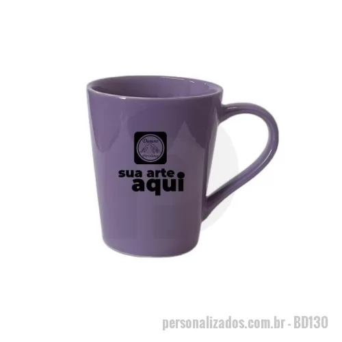 Caneca porcelana ou cerâmica ou vidro personalizada - Caneca de porcelana. 250ml Medidas aproximadas: ø 8cm x 9,5cm Alt.