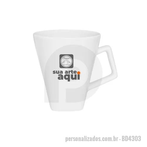 Caneca porcelana ou cerâmica ou vidro personalizada - Caneca de porcelana. 270ml Medidas aproximadas: ø 9cm x 10,5cm Alt.