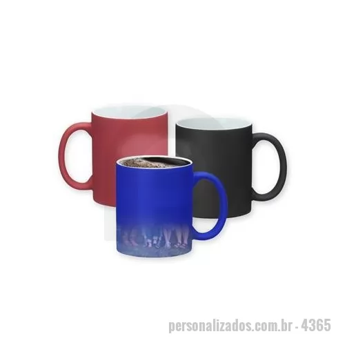 Caneca porcelana ou cerâmica ou vidro personalizada - Caneca de porcelana personalizada com sua marca e de forma mágica ela aparece. Um brinde personalizado e tanto!