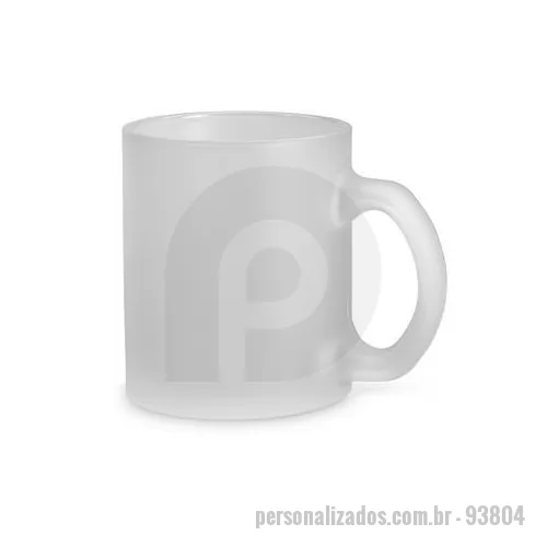 Caneca porcelana ou cerâmica ou vidro personalizada - Caneca de vidro personalizada com efeito fosco é um brinde personalizado inesquecível.