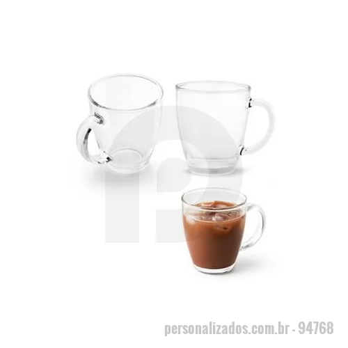 Caneca porcelana ou cerâmica ou vidro personalizada - Caneca de vidro personalizada é um brinde personalizado para presentear clientes ou utilizar em seu negócio.