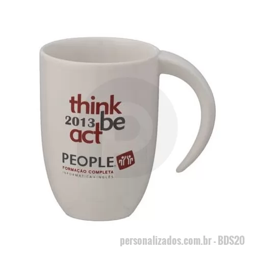 Caneca porcelana ou cerâmica ou vidro personalizada - Caneca Personalizada Fall 360ml Ceramica