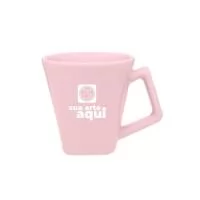 Caneca de porcelana. 250ml Medidas aproximadas: ø 8,2cm x 9cm Alt.