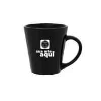 Caneca de porcelana. 250ml Medidas aproximadas: ø 8,5cm x 9cm Alt.