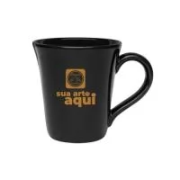 Caneca de porcelana. 330ml Medidas aproximadas: ø 9,5cm x 10,5cm Alt.