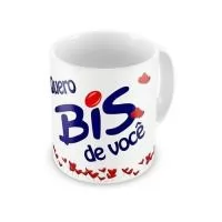 Caneca de cerâmica branca de 320 ml. Gravação em uv cromia - arte livre sem limite de cores.