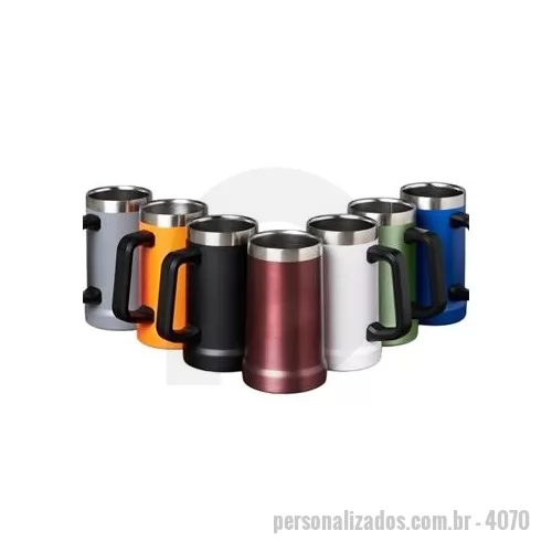 Caneca térmica personalizada - Caneca térmica personalizada é o brinde personalizado perfeito para presentear pessoas especiais.