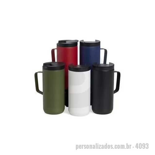Caneca térmica personalizada - Caneca térmica personalizada é um dos brindes personalizados de maior procura de nosso portal.