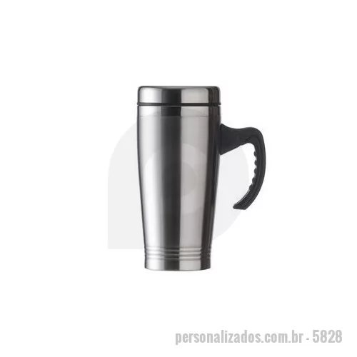 Caneca térmica personalizada - De excelente apresentação, é o brinde personalizado que agrada todos. Caneca de metal personalizada é o brinde personalizado certo para agradar seus melhores clientes.