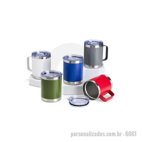 Caneca térmica personalizada - Caneca térmica personalizada é um dos brindes personalizados de maior procura em nosso site.
