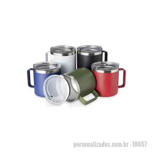 Caneca térmica personalizada - Caneca personalizada térmica é um brinde personalizado que impressiona.