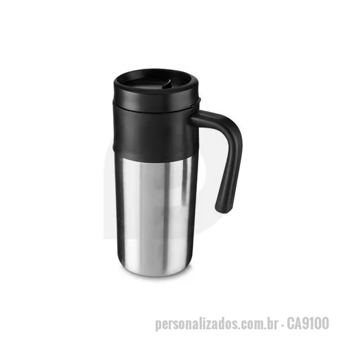 Caneca térmica personalizada - Caneca de inox personalizada é um brinde personalizado perfeito para presentear em ocasiões especiais.