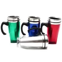 Caneca Metal com Corpo em Acrílico