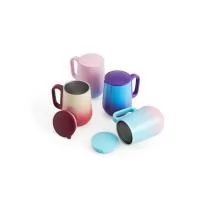 Caneca personalizado em modelo bicolor é o brinde personalizado mais charmoso que seu cliente pode receber.