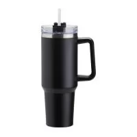 Pensada para quem busca praticidade em grandes doses, esta caneca térmica de 1,2 litros combina corpo em inox 304 com parede dupla, ajudando a conservar a temperatura das bebidas por mais tempo. A tampa acrílica rosqueável oferece fechamento seguro e