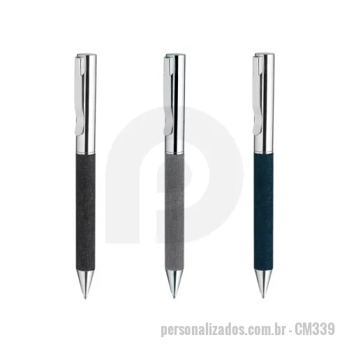 Caneta metálica personalizada - Caneta de Metal Personalizada
