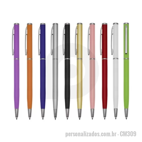 Caneta metálica personalizada - Caneta Metal Personalizada
