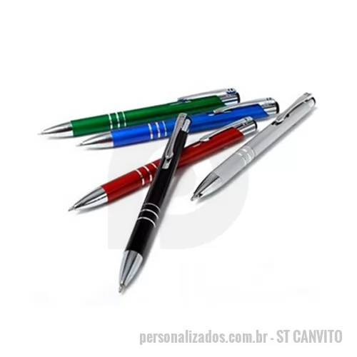 Caneta personalizada - Caneta Promocional Personalizada, Disponível em diversas opções de cores, a caneta promocional personalizada está entre os brindes mais utilizados em eventos, feiras e campanhas promocionais. Com personalização feita através de inserção de logomarca 