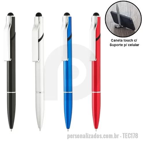 Caneta personalizada - Caneta Semimetal