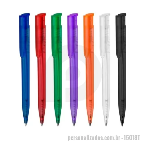 Caneta plástica personalizada - Caneta Plástica