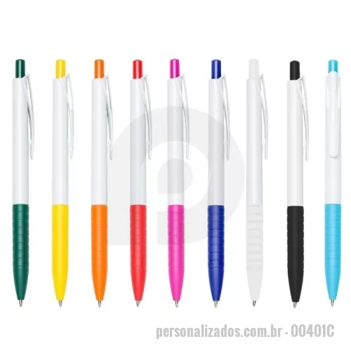 Caneta plástica personalizada - Caneta Plástica