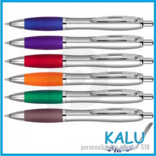 Caneta plástica personalizada - CANETA PLÁSTICA