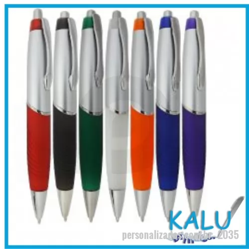 Caneta plástica personalizada - CANETA PLÁSTICA