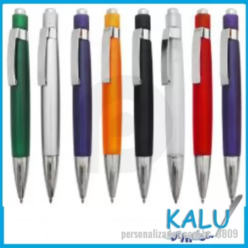 Caneta plástica personalizada - CANETA PLÁSTICA