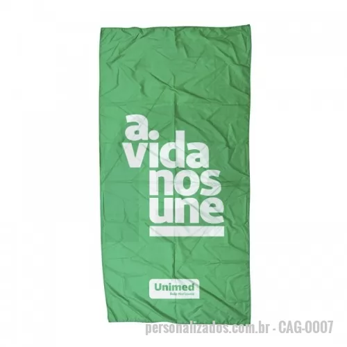 Canga personalizada - Canga em viscose. O valor varia dependendo do tipo de gravação.