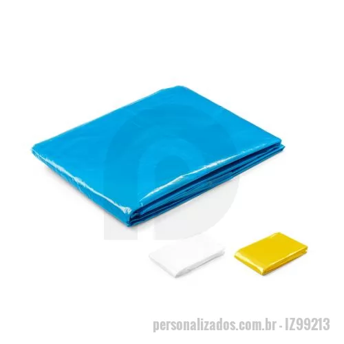 Capa de chuva personalizada - Capa de chuva de tamanho único. Fornecida em polybag. 1200 x 900 mm