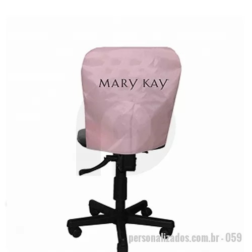 Capa para cadeira personalizada - Capa de cadeira feita em nylon com costura e barra interna.