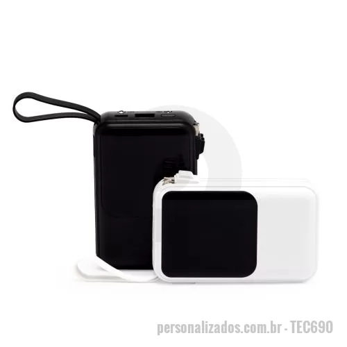 Carregador de pilha personalizado - Carregador Power Bank 10000mAh Personalizado