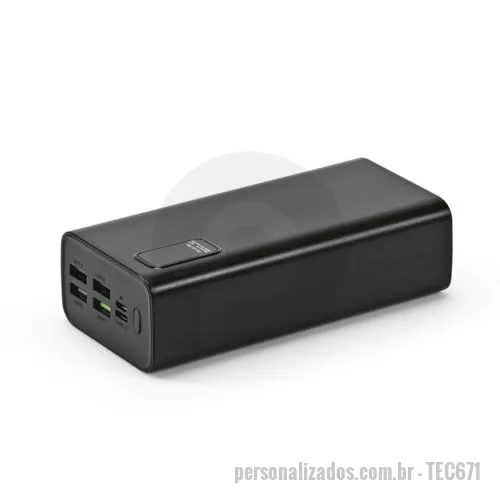 Carregador de pilha personalizado - Carregador Power Bank 30000mAh Personalizado