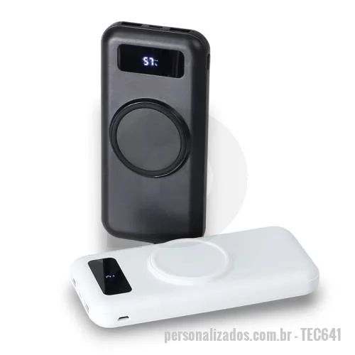 Carregador de pilha personalizado - Carregador por Indução 10000mAh Personalizado