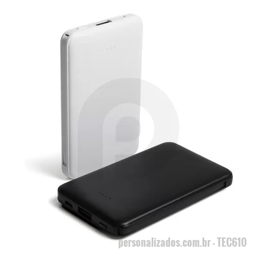Carregador de pilha personalizado - Carregador Power Bank 5000mAh Personalizado