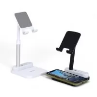 Carregador Wireless com Suporte Celular Ajustável Personalizado