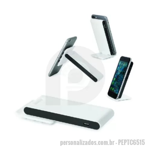 Carregador portátil USB personalizado - Bateria Portátil para Celular Personalizada