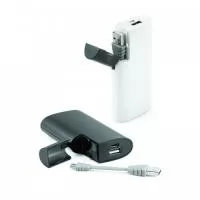 Com o Power Bank TEC391 a bateria do Smartphone terá uma durabilidade muito maior!  Pequeno e potente, ele pode ser transportado com facilidade para qualquer lugar. Está procurando novidade e tecnologia? Esse Power Bank é a escolha certa para presentear clientes e colaboradores!     -      Bateria portátil. ABS. Bateria polímero de lítio. Capacidade: 4.000 mAh. Tempo de vida ? 500 ciclos. Entrada 5V/1A e saída 5V/1A. 1 porta USB. Incluso cabo USB/micro USB para carregar a bateria. Fornecido em caixa presente. 102 x 52 x 22 mm. ABS. Bateria polímero de lítio. Capacidade: 4.000 mAh. Tempo de vida ? 500 ciclos. Entrada 5V/1A e saída 5V/1A. 1 porta USB. Incluso cabo USB/micro USB para carregar a bateria. Fornecido em caixa presente. 102 x 52 x 22 mm