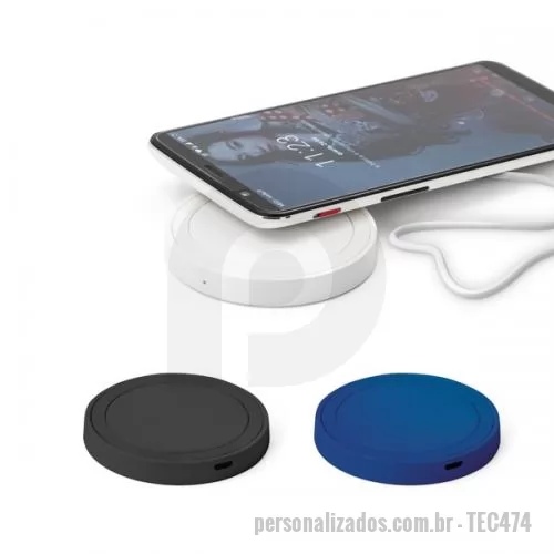 Carregador Wireless personalizado - Carregador Wireless Personalizado