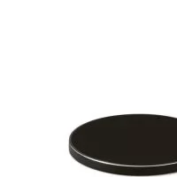Carregador wireless super-rápido em ABS 100% reciclado e alumínio 100% reciclado. Com entrada USB-C e potência de carregamento máxima de 15W. Incluso cabo USB-C para carregar. Fornecido em caixa presente de papel kraft reciclado. Carregador: ø100 x 9 mm | Cabo: 1000mm