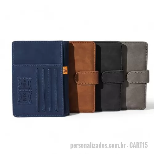 Carteira personalizada - Porta Passaporte Personalizado