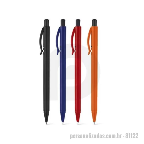 Certificado personalizado - Certificado Personalizado - 81122 - Esferográfica em ABS com acabamento brilhante. Escrita em azul até 1.5 km. Produto certificado de acordo com a portaria Inmetro nº423 de 8/out/2021. ø9 x 141 mm - 179456 - Certificado
